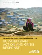 Empowerment and accountability for gender equality in humanitarian action and crisis response 2018