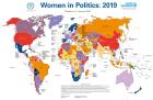 Women in politics 2019 map