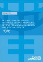 Guidance note on preparations for gender-responsive Voluntary National Reviews for UN Women country and regional offices