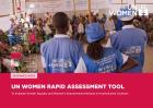 UN Women rapid assessment tool to evaluate gender equality and women’s empowerment results in humanitarian contexts - Guidance note