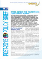 Trade, Gender and the Post-2015 Development Agenda