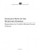 Guidance note of the United Nations Secretary-General: Reparations for conflict‐related sexual violence