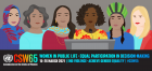 CSW65 - Commission on the Status of Women 2021 - banner