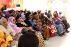 Malian women leaders at a gathering in June
