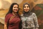 UN Women Deputy Executive Director Lakshmi Puri with Saudi Arabia’s Human Rights Commission Representative Dr. Tamador Al Rammahi. Photo: UN Women