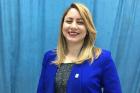 Gloria Reyes, Congresswoman, speaks in the UN Women Dominican Republic Programme Presence about the new political parties’ project on 24 July 2017 in Santo Domingo. Photo: UN Women/Andrea Dominguez