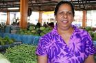 Shobhna Verma at her stall in Suva Market. Photo: UN Women/Caitlin Clifford