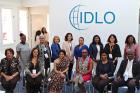 Some participants in the inaugural meeting of the High-level Group on Justice for Women. Photo: IDLO