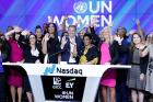 The Global Innovation Coalition for Change launches Gender Innovation Principles at NASDAQ. Photo: UN Women/Ryan Brown