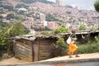 People are crowding into cities at record rates; many end up in poorer neighbourhoods with limited services and infrastructure. In this neighbourhood in Medellín, Colombia, most residents come from the countryside, having been displaced by conflict. Some 
