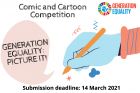 Comic and cartoon competition – GENERATION EQUALITY: PICTURE IT! (banner)