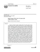 Improvement of the status of women in the United Nations system: Report of the Secretary-General (2010)