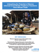 Fact Sheet Women Informal Cross Border Traders Africa
